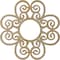 Ekena Millwork Cohen Wood Fretwork Pierced Ceiling Medallion, Birch, 32"OD x 11"ID x 3/8"T CMWP32X32X0375COBI - alternate 3